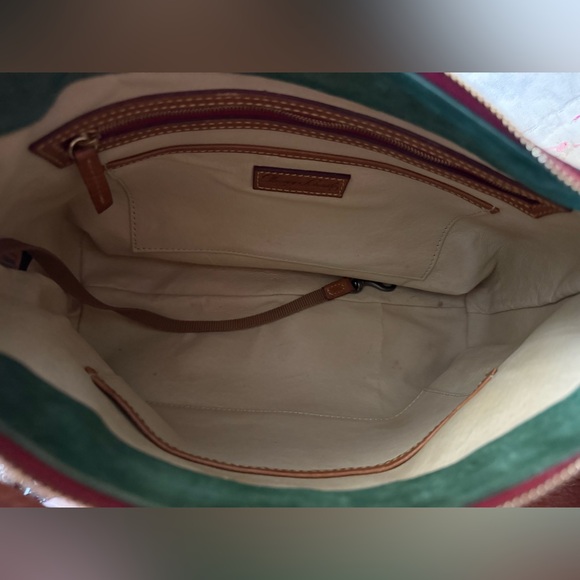 Dooney & Bourke Florentine Large Cassidy Hobo in Natural Leather - Picture 14 of 16